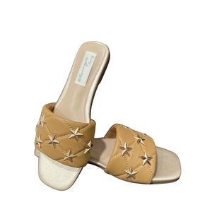 Vintage Havana Savannah Brown Sandal w Mini Stars. New in box